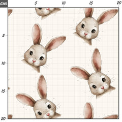 Happy rabbit weiß Bio Jersey