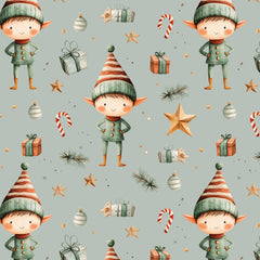 Christmas elf Baumwolle 49cm Stoffreste 15,3€/m