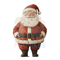 Bügelbild happy winter santa claus 1 - H040