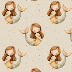 happy mermaid Bio Jersey 49cm Stoffrest 18,1€/m