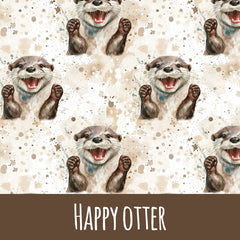happy otter Vorbestellung (Stoffart wählbar)