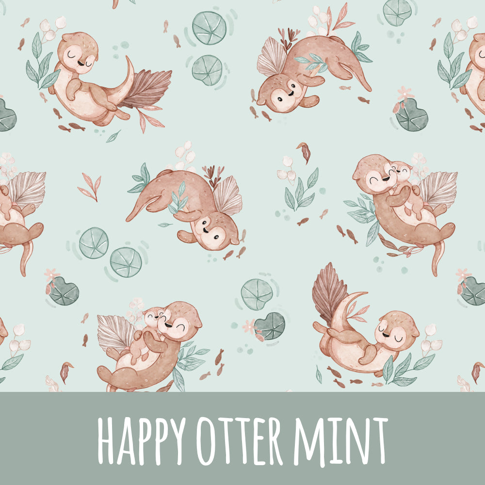 happy otter mint Bio Jersey