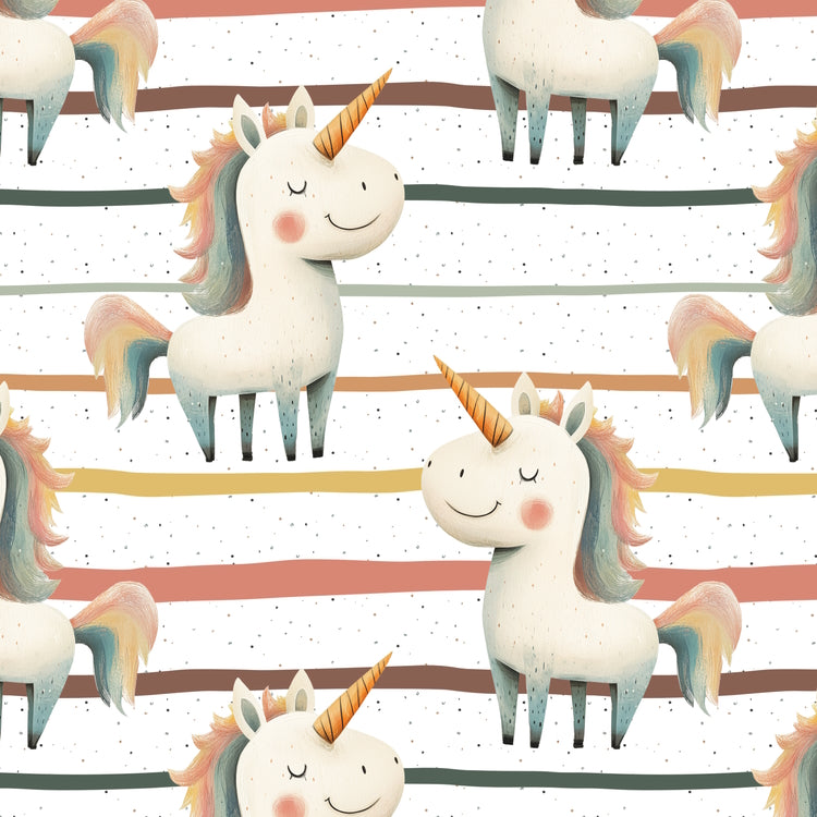 happy rainbow unicorn Bio Jersey