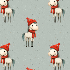 happy winter horse Bio Jersey