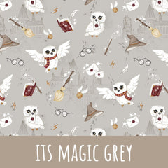 it´s magic grey Bio Rib Jersey 25cm Stoffrest 15,45€/m