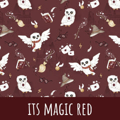 it´s magic red Bio Jersey 29cm Stoffrest 18,1€/m