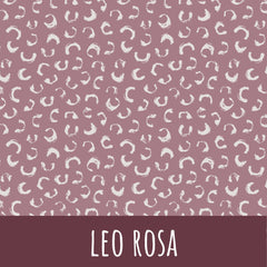 leo rosa Baumwolle 100cm Stoffrest 15,45€/m