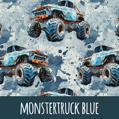 monstertruck blue Vorbestellung (Stoffart wählbar)