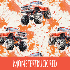monstertruck red Vorbestellung (Stoffart wählbar)