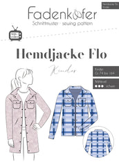 Papierschnittmuster Hemdjacke Flo Kinder