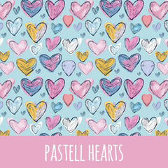 pastell hearts Vorbestellung (Stoffart wählbar)