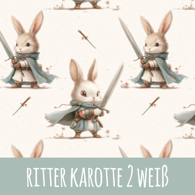 Ritter Karotte 2 weiß Bio Jersey