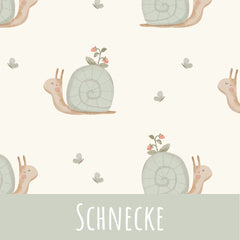 Schnecke Bio Jersey 50cm Stoffrest 18,1€/m