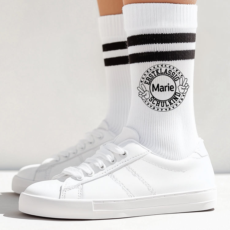 Schulkind Socken 070 - 5 verschiedene Farben