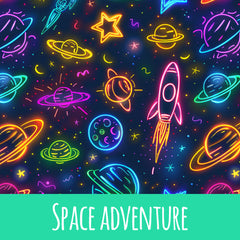 space adventure Bio Jersey 26cm Stoffrest 18,1€/m