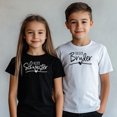 Kinder Bio Nanali T-Shirt 066-69 Große/r Schwester/Bruder kleine/r Schwester/Bruder