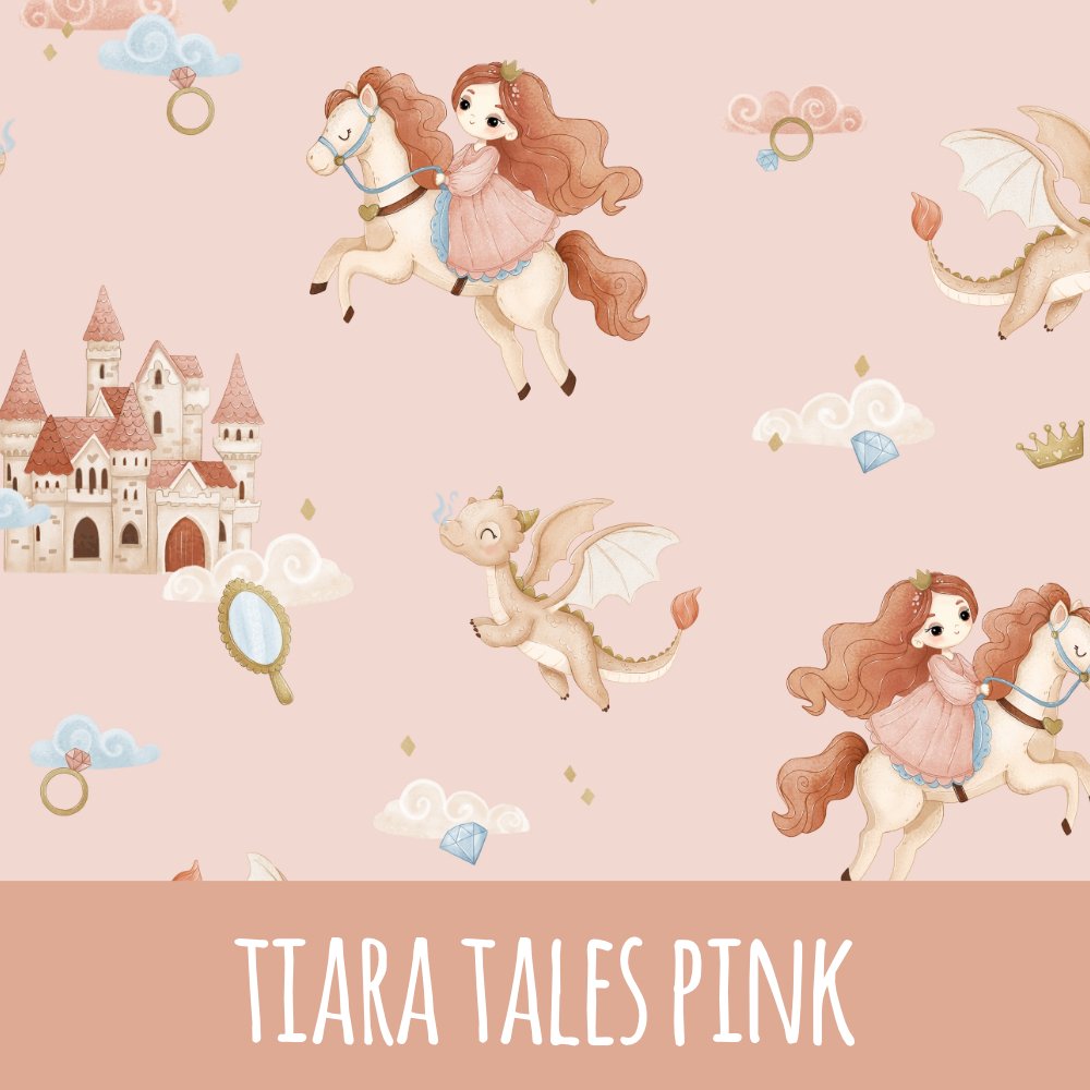 Tiara Tales pink Bio Jersey