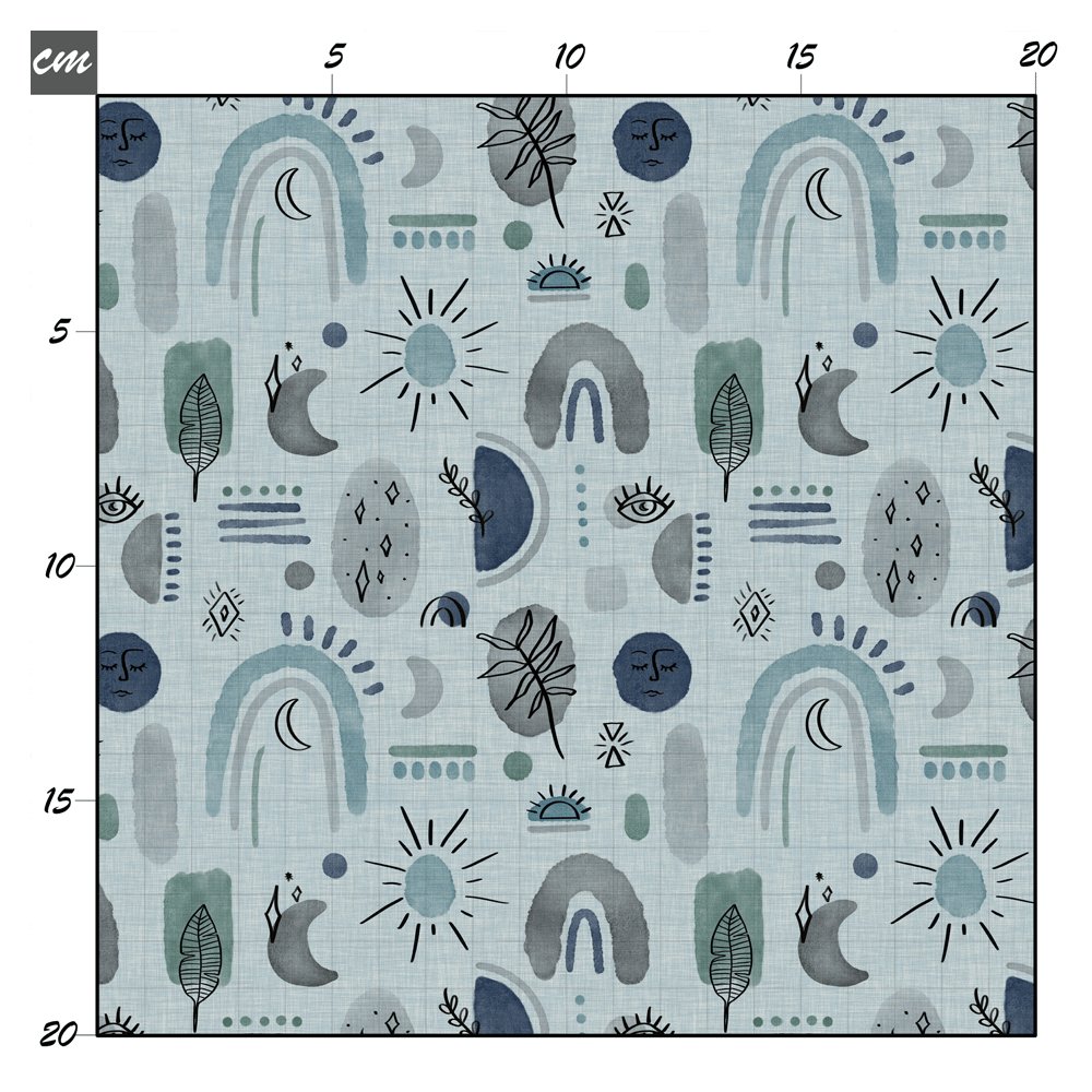 Abstract boho sundown Bio Jersey - Mamikes
