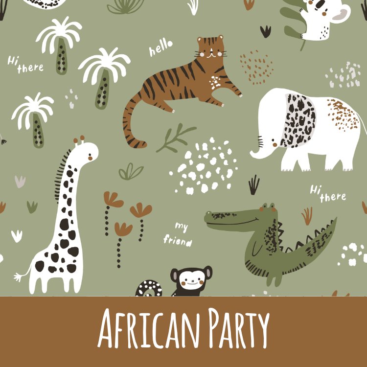 African party Bio Jersey - Mamikes