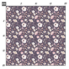 Aqua flower dark Sommersweat