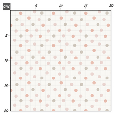 Aquarell dots Baumwolle