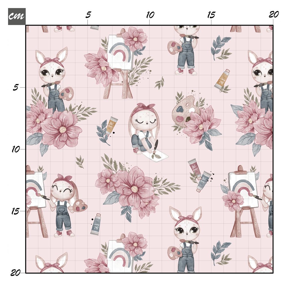 Artist bunny Baumwolle