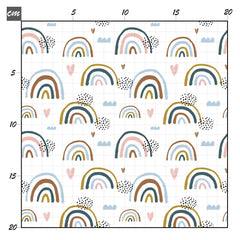 Autumn rainbow Bio Sommersweat