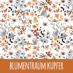 Blumentraum kupfer Bio Sommersweat - Mamikes