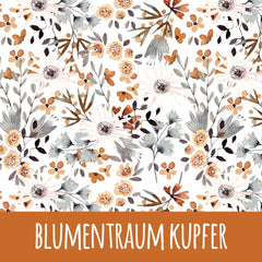Blumentraum kupfer Musselin - Mamikes