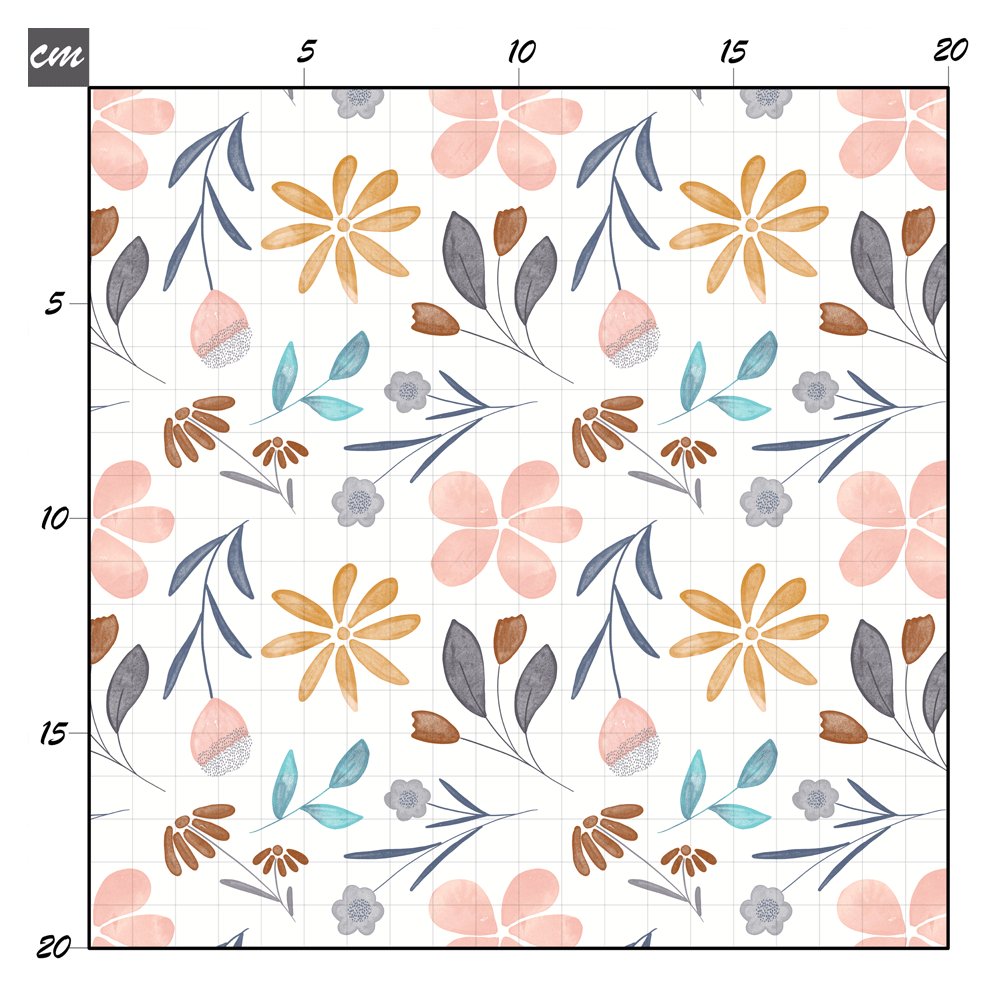Blumenwiese pastell Bio Sommersweat - Mamikes