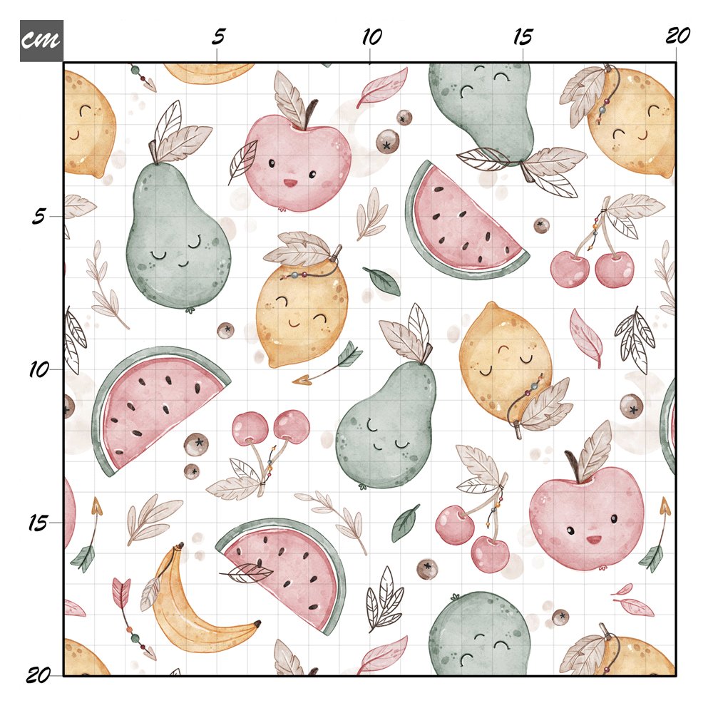 Boho fruits maracuja Bio Jersey - Mamikes