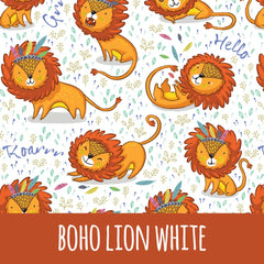Boho lion white Baumwolle - Mamikes