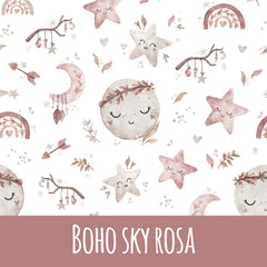 Boho sky rosa Bio Sommersweat - Mamikes