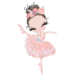 Bügelbild Ballerina 8 - BB087 - Mamikes