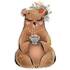 Bügelbild Bär 5 - BB232 - Mamikes