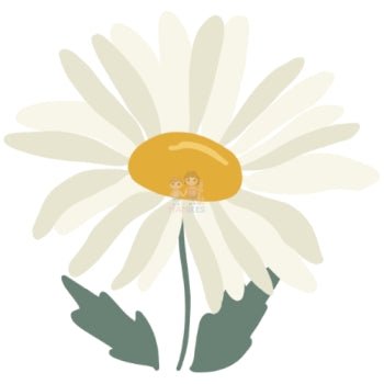 Bügelbild Blume 3 - BB164 - Mamikes