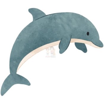 Bügelbild Delphin - BB211 - Mamikes