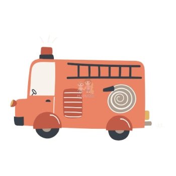 Bügelbild Feuerwehr 1 - BB400 - Mamikes