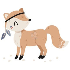 Bügelbild Fuchs 8 - BB168 - Mamikes