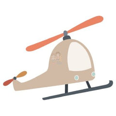 Bügelbild Hubschrauber 2 - BB409 - Mamikes