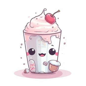 Bügelbild Milchshake 3 - BB427 - Mamikes