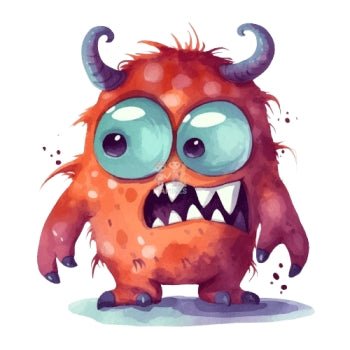Bügelbild Monster 3 - BB431 - Mamikes