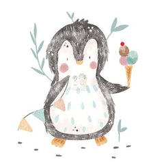 Bügelbild Pinguin 5 - BB588 - Mamikes