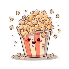 Bügelbild Popcorn 3 - BB441 - Mamikes