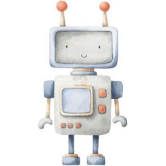 Bügelbild Roboter 1 - BB310 - Mamikes