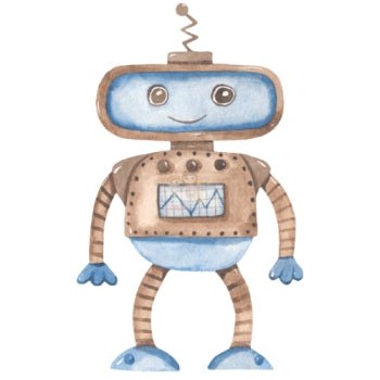 Bügelbild Roboter 2 - BB063 - Mamikes
