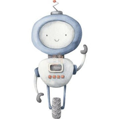 Bügelbild Roboter 6 - BB449 - Mamikes