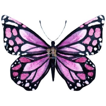 Bügelbild Schmetterling 7 - BB185 - Mamikes