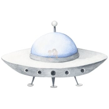 Bügelbild Ufo - BB152 - Mamikes