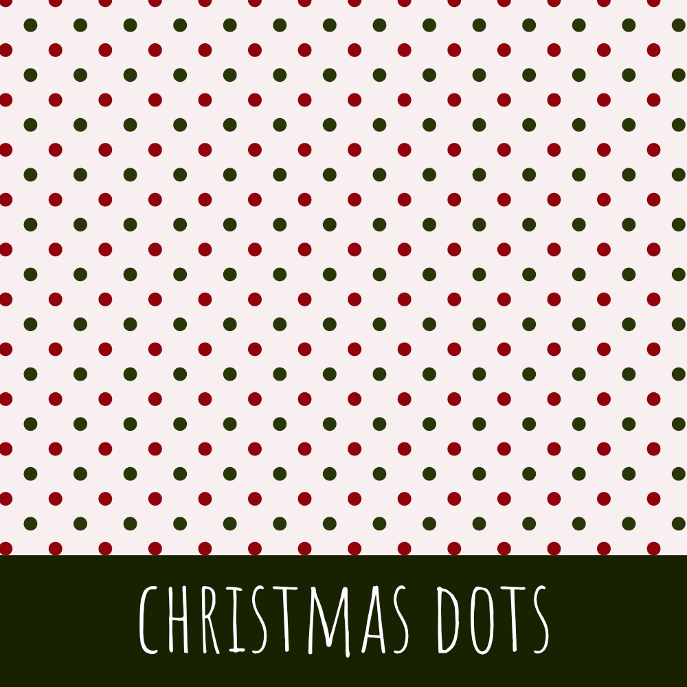 Christmas dots Baumwolle - Mamikes